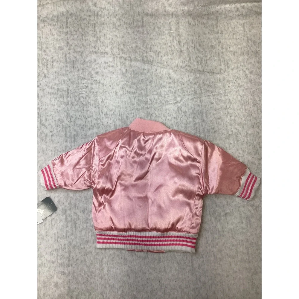 Adidas South Carolina Gamecocks Pink Satin‎ Bomber Jacket 0-3 Months RQ419VF